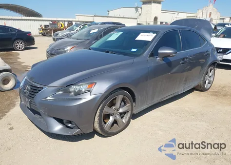 2014 Lexus Is 350 из США, поврежденный, VIN JTHBE1D26E5007376